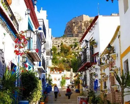 1 Min A Pie Playa San Juan - Increibles Vistas Al Mar - 4 Habs - Gran Terraza - Urbanizacion Con Piscina Padel Y Tenis 公寓