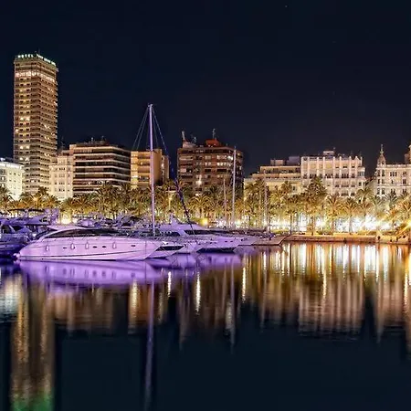 1 Min A Pie Playa San Juan - Increibles Vistas Al Mar - 4 Habs - Gran Terraza - Urbanizacion Con Piscina Padel Y Tenis 阿利坎特