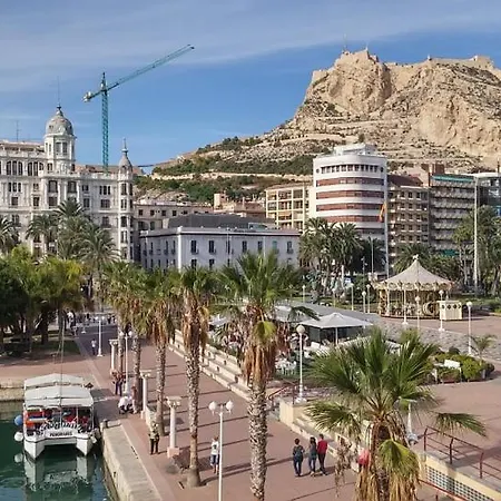 1 Min A Pie Playa San Juan - Increibles Vistas Al Mar - 4 Habs - Gran Terraza - Urbanizacion Con Piscina Padel Y Tenis * 阿利坎特