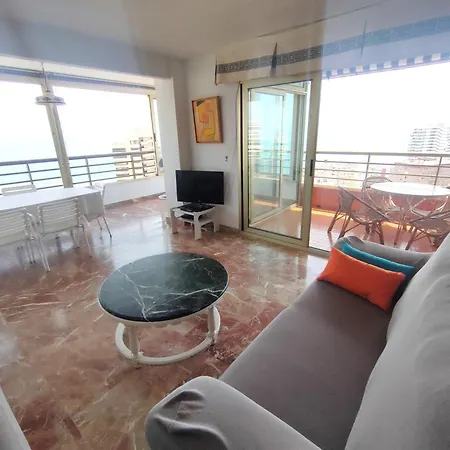 1 Min A Pie Playa San Juan - Increibles Vistas Al Mar - 4 Habs - Gran Terraza - Urbanizacion Con Piscina Padel Y Tenis 公寓